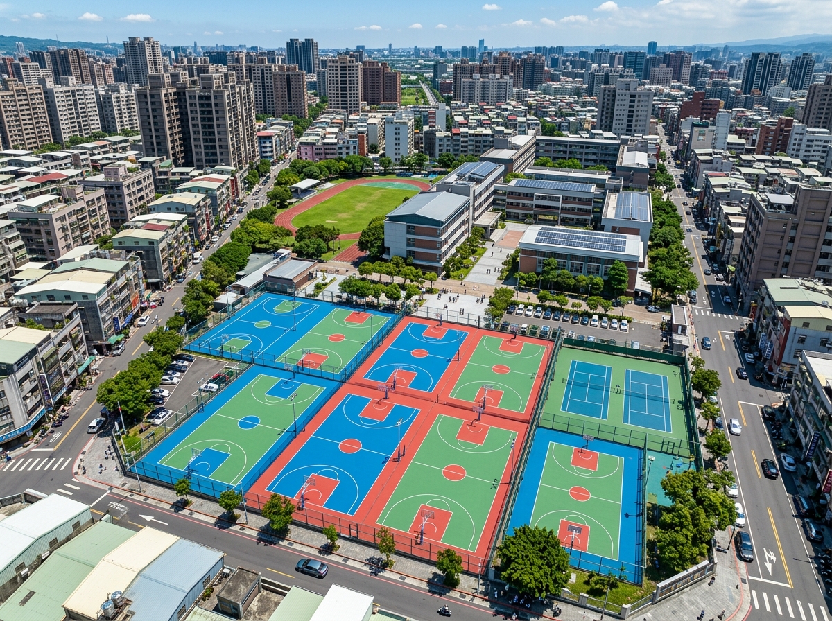 沈阳市学校塑胶跑道硅PU篮球场 - 推荐