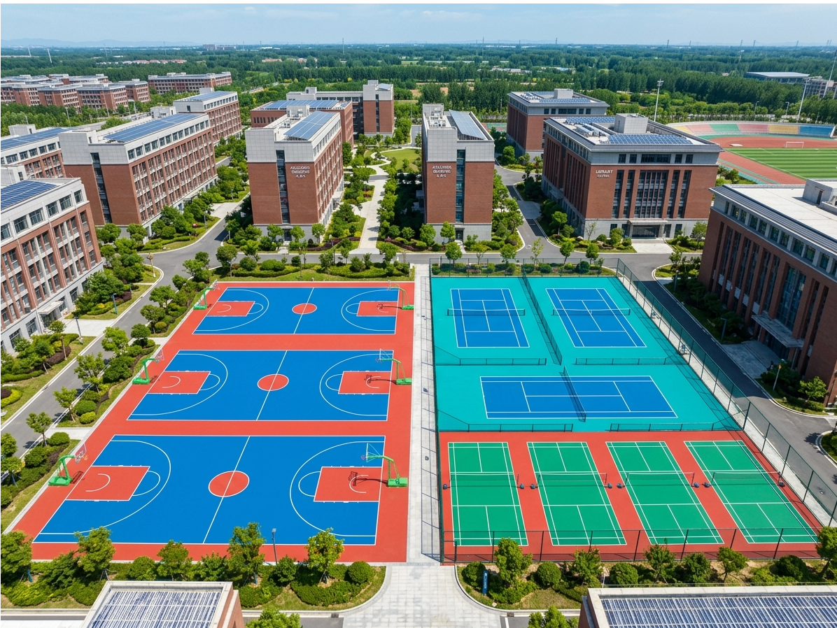沈阳市硅PU球场塑胶跑道 - 排名